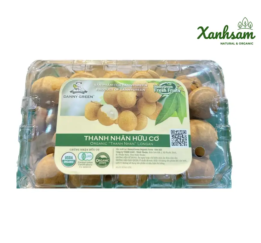 Thanh nhãn hữu cơ – USDA,JAS – Danny Green